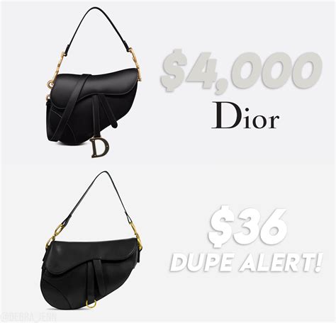 saddle bag dior dupe|christian dior look alike bags.